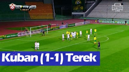 Kuban vs Terek Grozni (2-2) Russia Premier League
