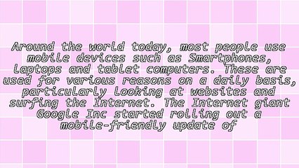 How A Mobile-Compatible Website Helps You "Be Everywhere"