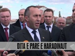 Dita e parë e Ramush Haradinajt - Vizion Plus - News - Lajme