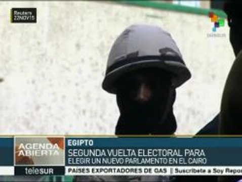 Egipcios eligen en segunda vuelta nuevo parlamento