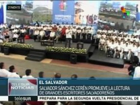 El Salvador: impulsan lectura de grandes escritores nacionales