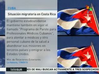 Cancillería cubana se pronuncia por connacionales en Costa Rica