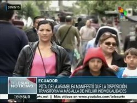 Correa: Necesario, crear nuevos cuadros políticos para el futuro