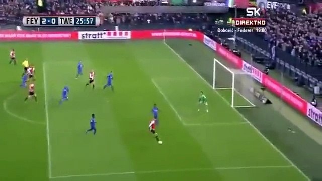 Feyenoord 5-0 Twente ALL Goals and Highlights Eredivisie 22.11.2015