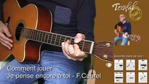 Je pense encore à toi - Francis Cabrel [Tuto guitare] by Terafab