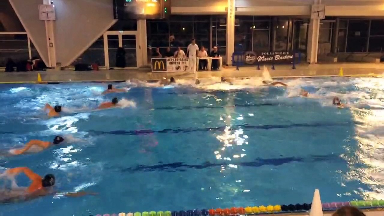 Water polo match Aix les bains piscine