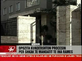 News Edition in Albanian Language - Vizion Plus - 2012 December 4 - 19:00