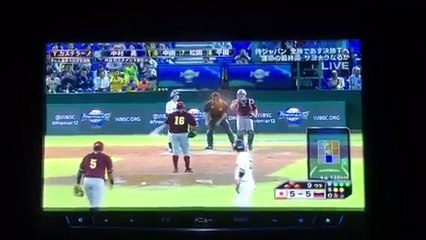 日本がベネズエラに中村のサヨナラで勝利！