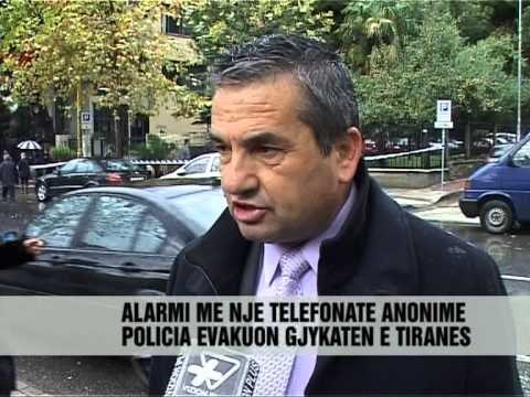 Alarm bombe në gjykatën e Tiranës - Vizion Plus - News - Lajme