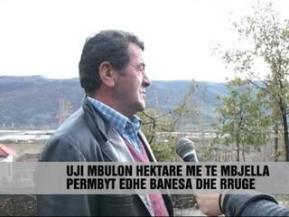 Përmbytje në jug e në veri - Vizion Plus - News - Lajme