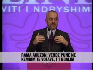 Rama: Votat shiten dhe blihen - Vizion Plus - News - Lajme