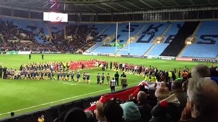Wasps-RCT : Minute de silence en mémoire de Lomu