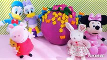 Minnie mouse Play doh Biggest surprise egg Kinder eggs Minions Peppa pig Donald Duck Daisy
