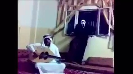 Funny Arabic Fun With Man Playing Guitar