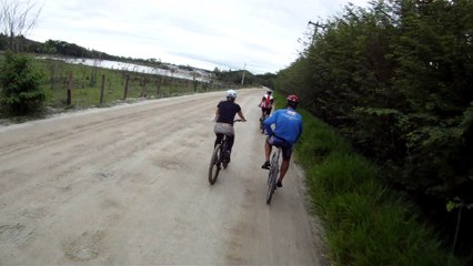 Passeio em família de bike 32 km,  nas várzeas do Vale do Paraíba, SP, Brasil, 2015