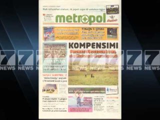 Shtypi i dites-Titujt kryesore te gazetave 14 dhjetor 2012