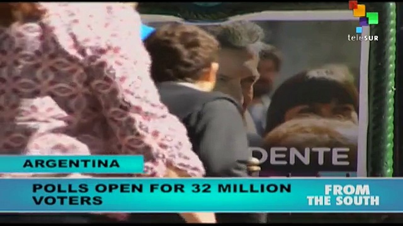 Argentinians Head to the Polls in Presidential Run-Off
