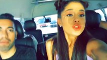 Ariana Grande sings disney song in the car