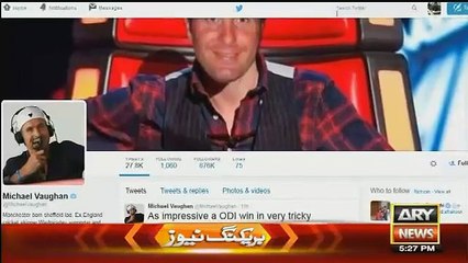 PAK VS ENG 3rd ODI Was Suspicious _- Retired England Captain Michael Vaughan