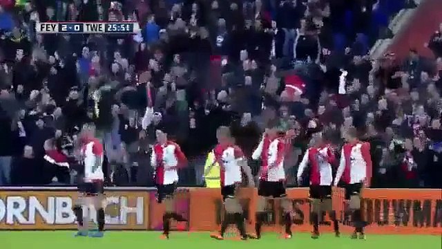 Feyenoord 5 - 0 Twente All Goals Full Highlights HD 22.11.2015