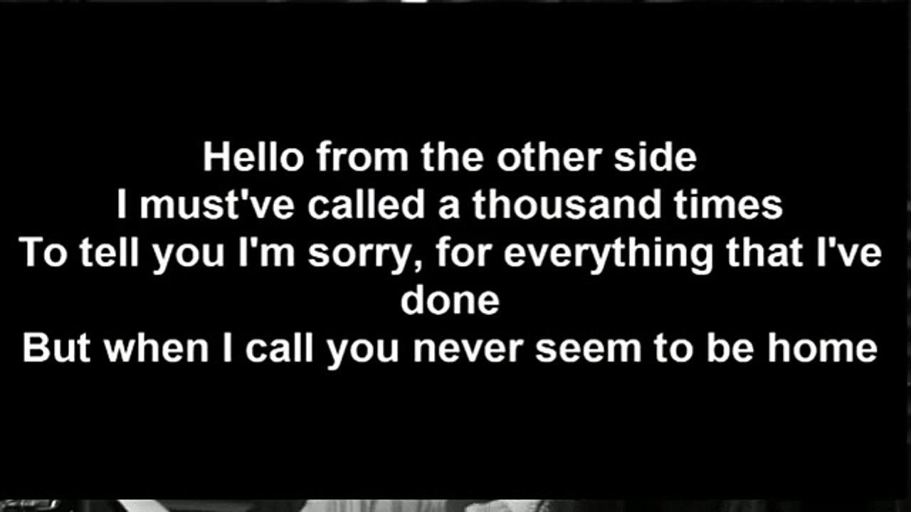 Adele - Hello