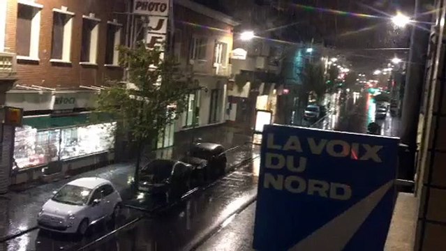 Arras : les premiers flocons tombent dans nos rues