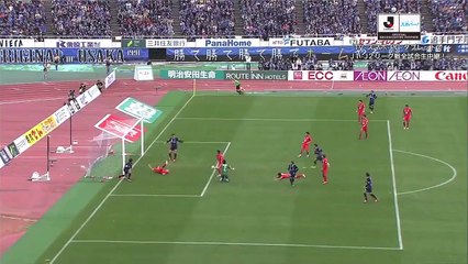 Gamba Osaka score 4 goals in 5 minutes vs bottom-of-the-table Montedio Yamagata