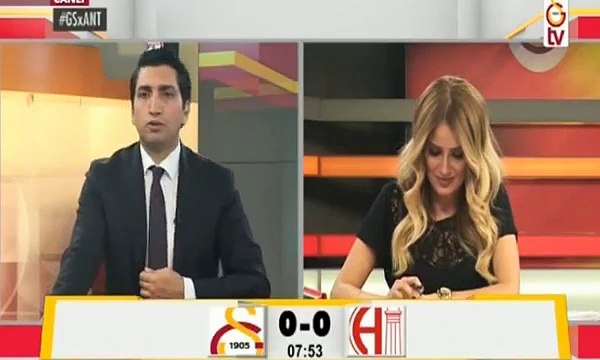Galatasaray-Antalyaspor 3-3 _ Yasin Öztekin'in golü anında GS TV (21 Kasım)