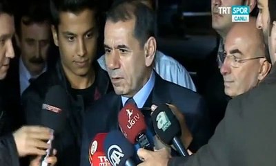 Hamzaoğlu'nun ayrılığından sonra Dursun Özbek'in açıklamaları.