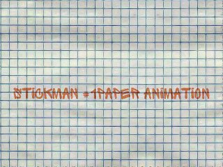 stickman #1paper animation