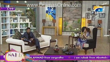 Adnan Siddiqui Singing “Yeh Jo Halka Halka” in a Live Morning Show