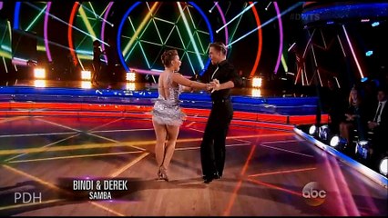 Bindi Derek Wk 10 Samba Dance off