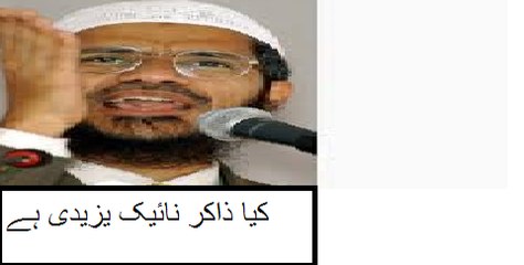 Bidat Funny Zakir Naik Yazidi Moulana vs Sunni-Ahmed Naqshbandi By Sawi
