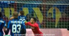 Samir Handanović Amazing  Save - Inter vs Frosinone - Serie A - 22.11.2015