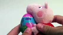 gift Surprise eggs Peppa Pig Kinder Surprise egg unwrapping toys and candies unboxingsurpriseegg