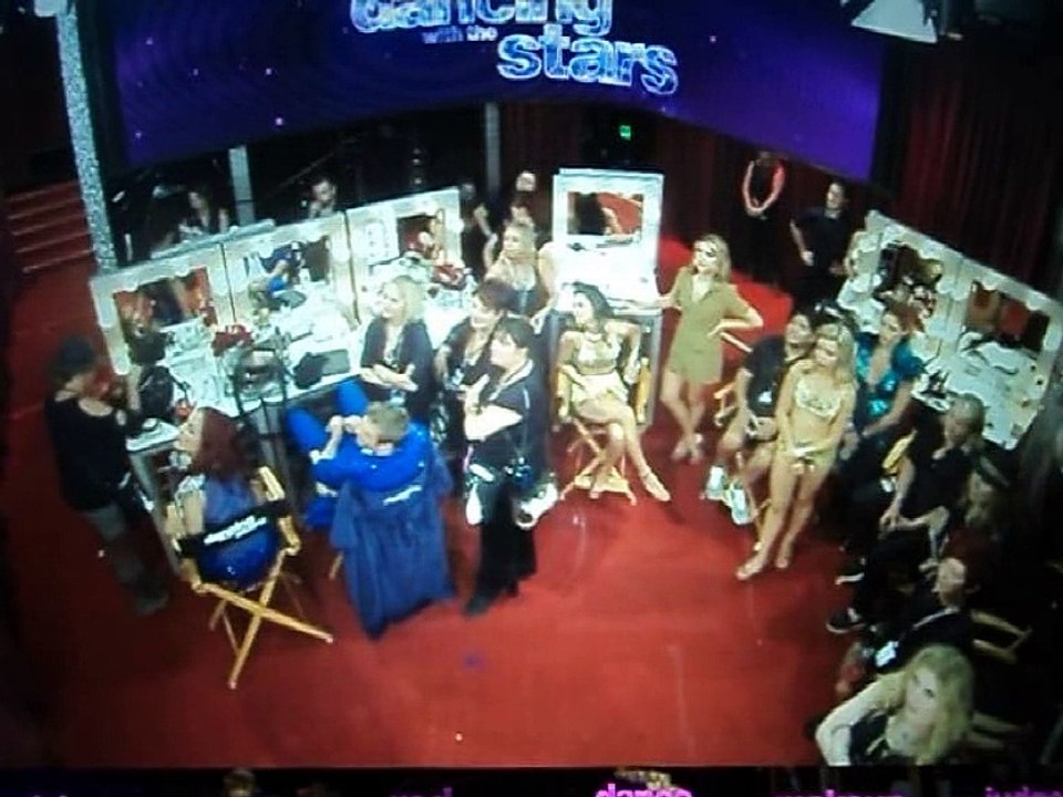 DWTS 21x01 Red Room reaction to Alek & Lindsay's first dance (foxtrot)