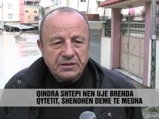 Gjanica përmbyt Fierin - Vizion Plus - News - Lajme