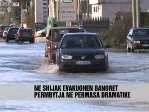 Durrës, alarm nga përmbytjet - Vizion Plus - News - Lajme