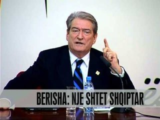 Berisha: Një shtet shqiptar - Vizion Plus - News - Lajme