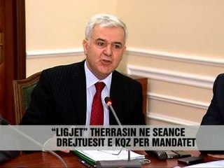 "Mandatet", debat ne Komisionin e Ligjeve - Vizion Plus - News - Lajme