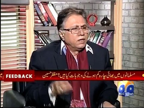 Hassan Nisar Bashes Fazal Ur Rehman..
