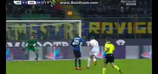 Samir Handanovic Super Save - Inter vs Frosinone - 22-11-2015