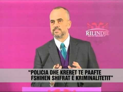 Edi Rama për kriminalitetin - Vizion Plus - News - Lajme