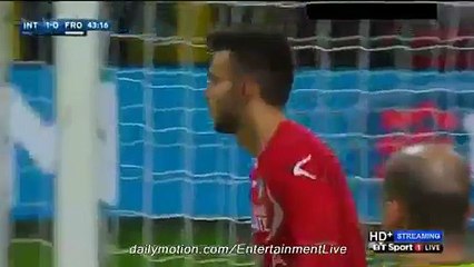Adem Ljajic BIG CHANCE | INTER vs FROSINONE 22.11.2015 HD