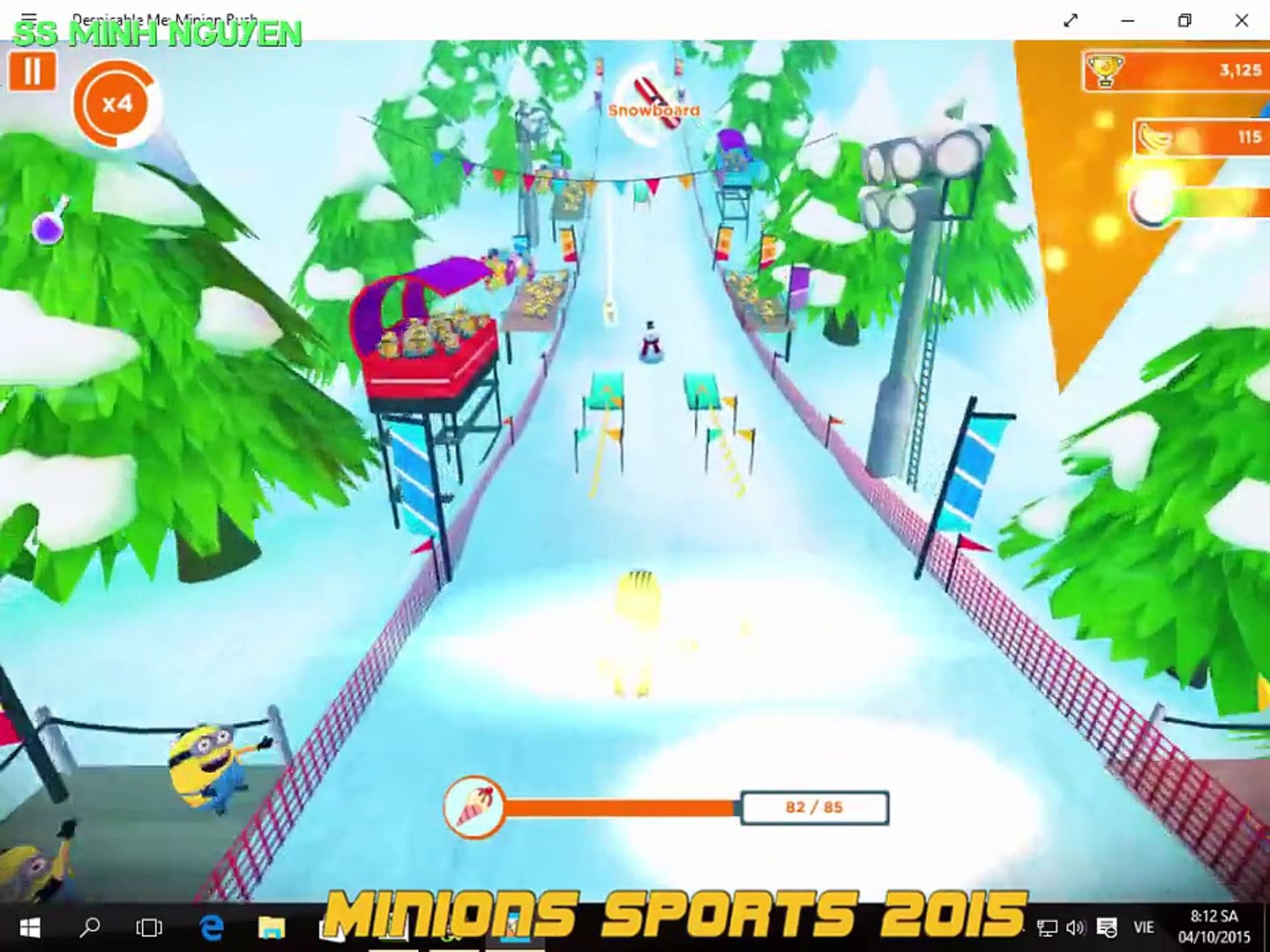 ⁣Minions Banana Song Remix♫New Electro House♫ Despicable Me: Minion Rush 2015
