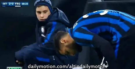 Stefan Jovetic Fantastic Free Kick Chance - Inter vs Frosinone - Serie A - 22.11.2015