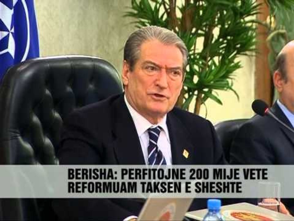 Berisha: Heqja e takses per pagat - Vizion Plus - News - Lajme