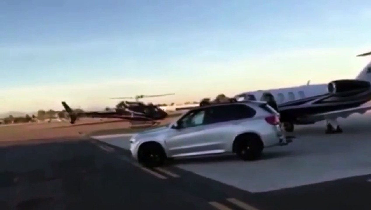 Helicopter out of control and crash
