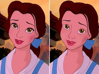 Disney princesses without makeup (Así son las princesas Disney sin maquillaje)