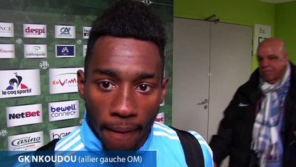 ASSE-OM (0-2) : la réaction de GK Nkoudou